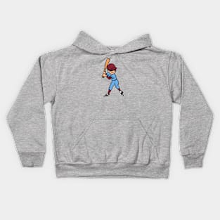 8-Bit Batter - Philadelphia (Throwbacks) Kids Hoodie